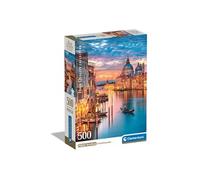 Puzzle 500 pièces + poster : Venise Illuminé