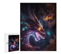 Puzzle 500 pièces pour adolescents The Rainbow Elder Dragon Puzzle pour adultes Jeux de relaxation Vacances à la maison Tuer le temps 500 pièces