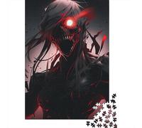 Puzzle 500 pièces pour Adultes Blood Red Shadow, Puzzle en Bois, pour Les Amis et la Famille (500 pièces, 52 x 38 cm)