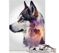 Puzzle 500 pièces pour Adultes, Cadeaux « Autoroute vers la Galaxie », Puzzle pour Adultes et Adolescents, Jouets de Divertissement Familial, 500 pièces (52 x 38 cm)