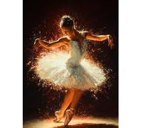 Puzzle 500 Pièces pour Adultes, Danseuse Cclassique, Puzzles Classiques, Jeu D'Intelligence, Activité Familiale Parfaite, Jeu Cadeau Unique(500PCS)