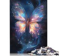 Puzzle 500 pièces pour Adultes, Forme Papillon, Un Autre Univers, Ensemble de Puzzles, Jouets pour Adultes, Cadeau, décoration Murale, 500 pièces (52 x 38 cm)