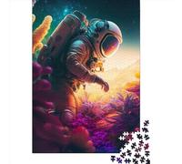 Puzzle 500 pièces pour Adultes Mission Spatiale Puzzle carré en Bois Puzzle Unique Jeux éducatifs Amusants Jouets 500 pièces (52 x 38 cm)