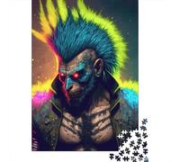 Puzzle 500 pièces pour Adultes Personnages colorés 2 Puzzles pour Adultes Puzzles en Bois Jouet éducatif intellectuel décompressant 500 pièces (52 x 38 cm)