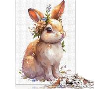 Puzzle 500 pièces pour Adultes, Puzzle en Bois représentant Un Iguane en Gros Plan, idéal pour Les Adultes et Les Adolescents (500 pièces, 52 x 38 cm).