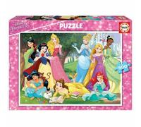Puzzle 500 pièces Princesses Disney - Marque Educa - Thème dessins animés et bandes dessinées