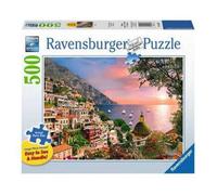 Puzzle 500 pièces - RAVENSBURGER - 14876 - Positano (Italie) - Pièces à forme unique - Dès 7 ans