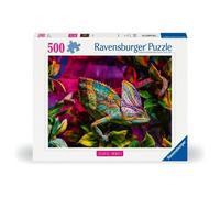 Ravensburger Puzzle adulte Caméléon – 500 pièces, photographie, qualité supérieure – dès 12 ans