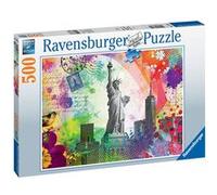 Puzzle 500 pièces Ravensburger Carte postale de New York E