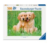 Puzzle 500 pièces Ravensburger Chiens Golden Retriever frères