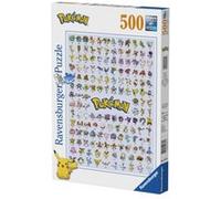 Ravensburger Puzzle 500 p - Pokédex première génération / Pokémon