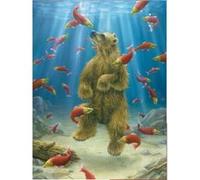 Puzzle 500 Pièces : Robert Bissell : le nageur, Pomegranate G