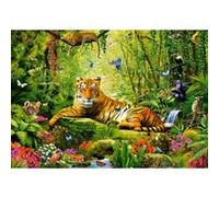 Puzzle 500 pièces - CASTORLAND - Sa Majesté le Tigre - Animaux - Enfant - Intérieur