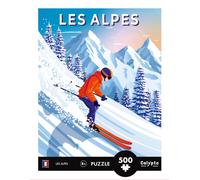 Puzzle 500 pièces SentoSphère Les Alpes