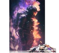 Puzzle 500 pièces Soldat au Champ de Bataille pour Adultes, Puzzles en Bois, Jouets, décoration Murale, Cadeaux de Noël, 500 pièces (52 x 38 cm)