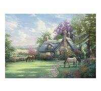 Schmidt-Spiele Puzzle 500 pièces Thomas Kinkade Une journée d'été parfaite métal multicolore G