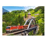 Castorland Puzzle B-52462 – Train sur Le Pont – 500