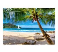 Puzzle 500 pièces - Castorland - Vacances aux Seychelles - Thème Voyage et cartes - Age minimum 10 ans