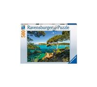 Ravensburger - Puzzle Adulte - Puzzle 500 pièces - Vue sur la mer - Adultes et Enfants à partir de 12 Ans - Puzzle de qualité supérieure - Paysage & Nature - 12000219