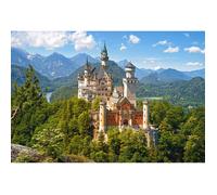 Puzzle 500 pièces : Vue sur le château de Neuschwanstein, Allemagne