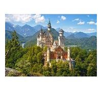 Puzzle 500 pièces : Vue sur le château de Neuschwanstein, Allemagne