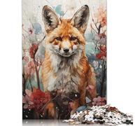 Puzzle 500 pièces « Wild Charm » pour adultes et puzzles en bois, jeux éducatifs pour enfants, 500 pièces (52 x 38 cm)