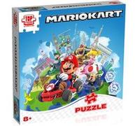 Winning Moves - Puzzle Mario Kart - Autour du Monde - 500 Pièces - A partir de 8 Ans - Version française