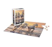 Puzzle 500 pièces XL - Chevaux en Camargue, Multicouleurs