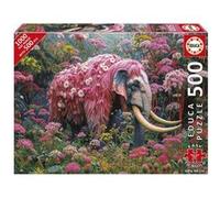 Puzzle 500 pièces XL : ÉLÉPHANT FLEURI - XL G