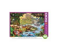 EuroGraphics- Noah's Ark Before The Rain by Steve Crisp 300-Piece Puzzle Animal, 6000-0983, Coloris Assortis, 48 x 68 cm