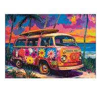 Puzzle 500 pièces XL : VW Bayside par Shawna Stewart - XL Eurographics G