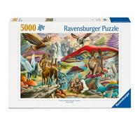 Ravensburger - Puzzle Adulte - Puzzle 5000 pièces - Les Secrets de la forêt - Adultes et Enfants à partir de 14 Ans - Puzzle de qualité supérieure fabriqué en Europe - Champignons - 12001421