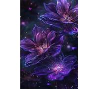 Puzzle 5000 Pièces Adulte Fleur Violette Rêve - Pièces Parfaitement Imbriquées avec Lettres de Tri au Dos - sans Poussière - Grand Format 156x105 cm - Idée Cadeau Seniors