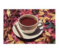 Puzzle 5000 Pièces Adultes, 156.5x105.5cm Puzzle Rétro pour Adulte, Puzzles Bois avec Boite, Jeu de Puzzles Classiques Café pour Toute la Famille, pour Décoration Maison, Idee Cadeau Femme, -8699