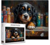 Puzzle 5000 Pieces Adultes Animal Puzzle Bois Classiques Impossible éDucatif Jigsaw Exerce MéMoire et L'Intuition PâQues Cadeau, avec Affiche Incluse BoîTe Compacte Peut pour Domicile DéCorer A-5