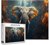 Puzzle 5000 Pieces Adultes Animal Puzzle Bois Classiques Impossible éDucatif Jigsaw Exerce MéMoire et L'Intuition PâQues Cadeau, avec Affiche Incluse BoîTe Compacte Peut pour Domicile DéCorer X-3