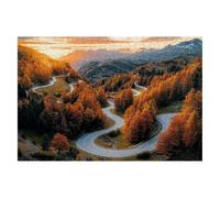 Puzzle 5000 Pieces Adultes Automne Lot de Puzzle Paysage pour Adultes 156x105cm Colorés Classique Supérieure éducatif Défi Jouets pour Cadeau Homme Défi Jouets Familial Cadeau Decoration Chambre K-42