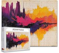 Puzzle 5000 Pieces Adultes Couleur Puzzle Bois Classiques Impossible éDucatif Jigsaw Exerce MéMoire et L'Intuition PâQues Cadeau, avec Affiche Incluse BoîTe Compacte Peut pour Domicile DéCorer P-6