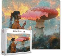 Puzzle 5000 Pieces Adultes Couleur Puzzle Bois Classiques Impossible éDucatif Jigsaw Exerce MéMoire et L'Intuition PâQues Cadeau, avec Affiche Incluse BoîTe Compacte Peut pour Domicile DéCorer E-3