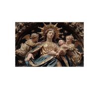 Puzzle 5000 Pieces Adultes Marie Puzzle 5000 Pieces Bois Ange, Puzzles Classiques Jeux Réflexion pour Toute la Famille Réunie, Puzzles Adulte pour Printemps Decoration Murale 105 x 160CM LZPT-01184