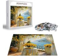 Puzzle 5000 Pièces Adultes Océan, Puzzles pour Adultes de Qualité Supérieure, Fleur Puzzles Classiques, DIY Jeu D'Intelligence De l'art de la Décoration Moderne Maison Jeu Cadeaux de Noël B-3896