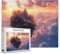 Puzzle 5000 Pieces Adultes Paysage Puzzle Bois Classiques Impossible éDucatif Jigsaw Exerce MéMoire et L'Intuition PâQues Cadeau, avec Affiche Incluse BoîTe Compacte Peut pour Domicile DéCorer A-5
