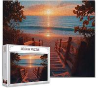 Puzzle 5000 Pieces Adultes Paysage Puzzle Bois Classiques Impossible éDucatif Jigsaw Exerce MéMoire et L'Intuition PâQues Cadeau, avec Affiche Incluse BoîTe Compacte Peut pour Domicile DéCorer C-6
