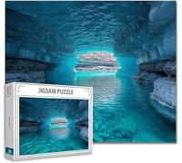Puzzle 5000 Pieces Adultes Paysage Puzzle Bois Classiques Impossible éDucatif Jigsaw Exerce MéMoire et L'Intuition PâQues Cadeau, avec Affiche Incluse BoîTe Compacte Peut pour Domicile DéCorer T-7