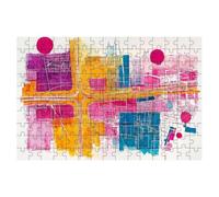 Puzzle 5000 Pièces Adultes, Puzzle 5000 Pieces Abstrait, Carte Puzzles Adulte avec Une Boîte d'emballage Exquise, Jeux Educatifs, Grand Puzzles en Bois, Cadeau Femme Tableau Decoration Murale -1853