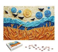Puzzle 5000 Pièces Adultes, Puzzle 5000 Pieces Automne pour Adultes, Grand Puzzles Bois Paysage avec Boite, Jeu de Concentration pour Toute la Famille, pour Décoration Maison, Cadeau Femme, -7365