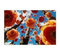 Puzzle 5000 Pièces Adultes, Puzzle 5000 Pièces Fleur pour Adultes et Enfants à Partir de 14 Ans, Jeu de Concentration, Grand Puzzles Rose avec Boite pour Décoration Maison, Cadeau Femme/Homme, -3451