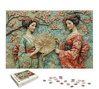 Puzzle 5000 Pièces Adultes, Puzzle 5000 Pieces Japon pour Adultes, Grand Puzzles Bois Beauté avec Boite, Jeu de Concentration pour Toute la Famille, Puzzles pour Décoration Maison, Cadeau Femme, -5253