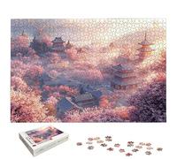 Puzzle 5000 Pièces Adultes, Puzzle 5000 Pieces Japon pour Adultes, Grand Puzzles Bois Paysage avec Boite, Jeu de Concentration pour Toute la Famille, Décoration Maison, Cadeau Femme/Homme, -6725