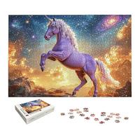 Puzzle 5000 Pièces Adultes, Puzzle 5000 Pieces Licorne pour Adultes, Grand Puzzles Bois Animaux avec Boite, Jeu de Concentration pour Toute la Famille, pour Décoration Maison, Cadeau Femme, -6327